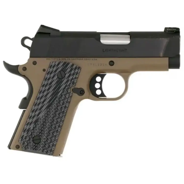 Pistolet Colt Defender FDE 3" Fde Cerakote Blued kal. .45 ACP