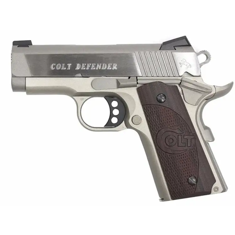 Pistolet Colt Defender 3" Anodize Stainless kal. .45 ACP