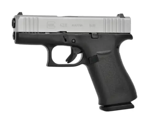 Pistolet Glock 43X Silver kal. 9x19 mm