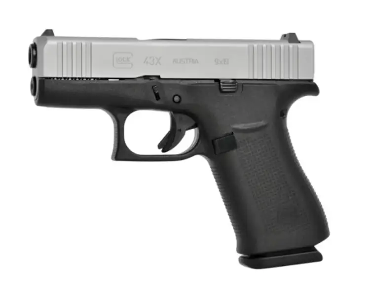 Pistolet Glock 43X Silver kal. 9x19 mm