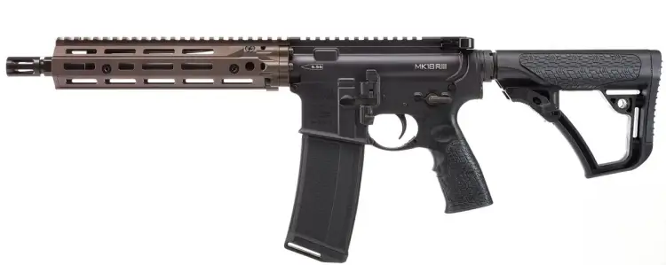 Karabinek Daniel Defense DD4 MK18 RISIII 10,3" FDE kal. 5,56x45