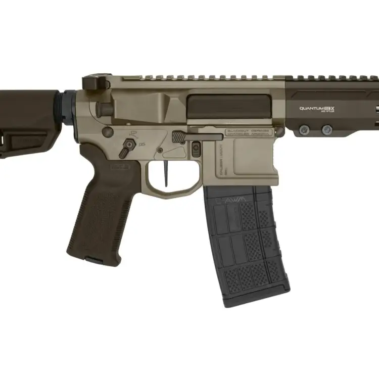 Karabinek Blackout Dynamics DTL-X 12,5" Surefire WARCOMP Burnt Bronze kal. .223 Rem