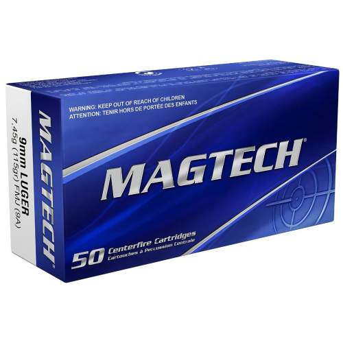 Amunicja MAGTECH FMJ 9x19mm 115gr/7,5 g - 50 szt.
