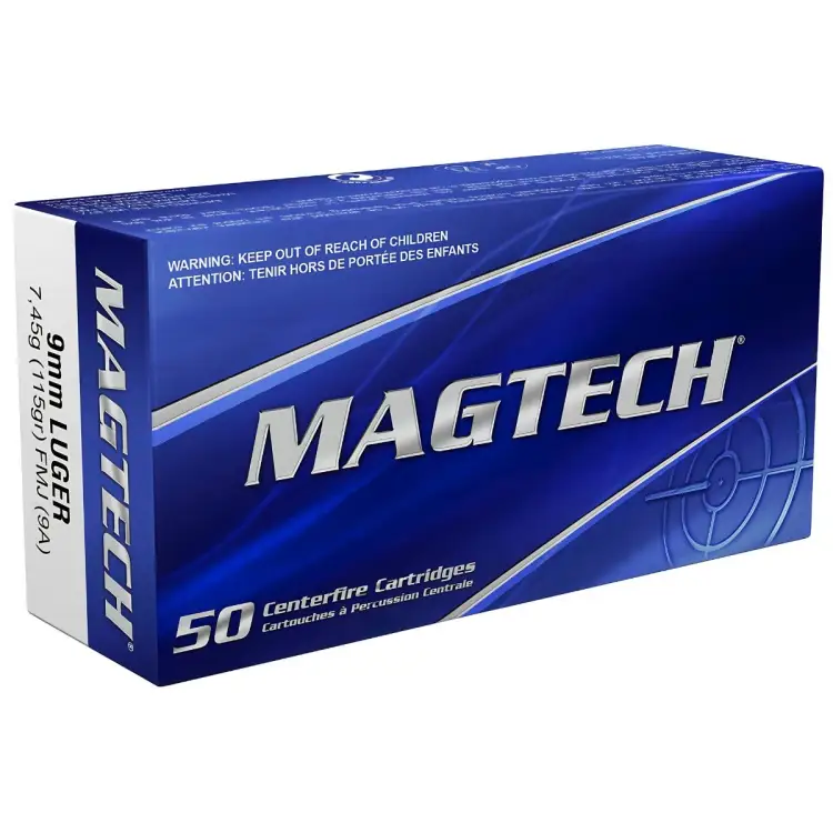 Amunicja MAGTECH FMJ 9x19mm 115gr/7,5 g - 50 szt.