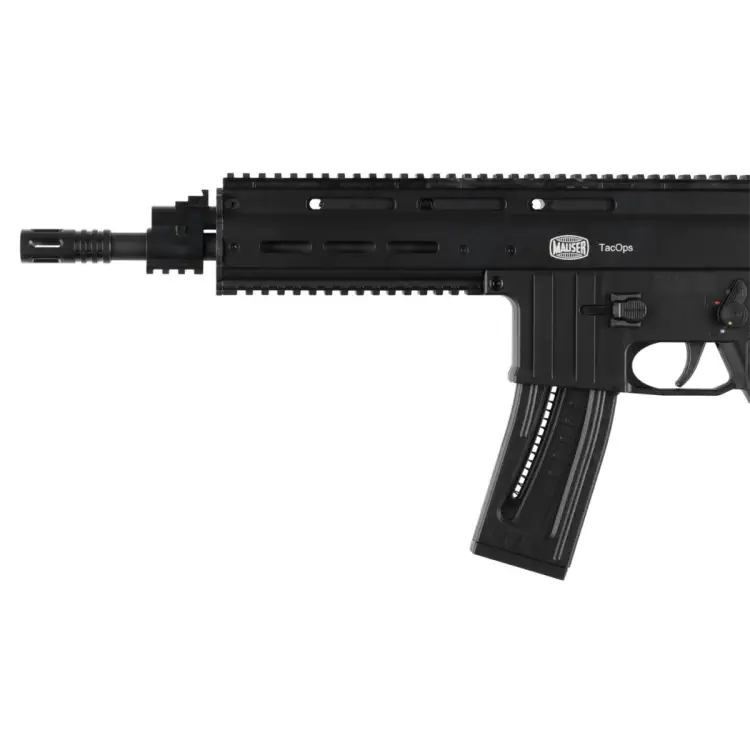 Zestaw Super Set Karabin sportowy Mauser M15 TacOps kal. 22 LR Black