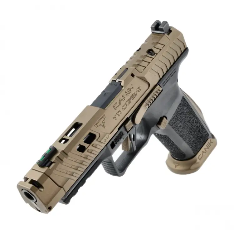 Pistolet Canik TTI Combat kal. 9x19 mm brązowy