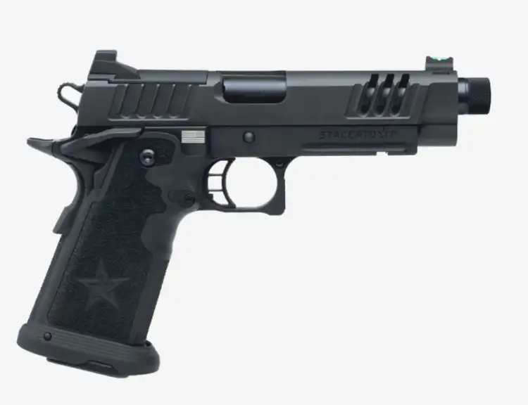 Pistolet Staccato 2011 P OR - Threaded Barrel - DLC - X-Serrations - 9x19mm