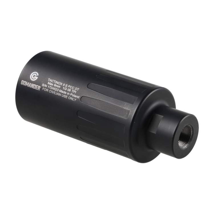 Tłumik do broni Gomander Tactinox DT 9S PCC 1/2x36 TPI