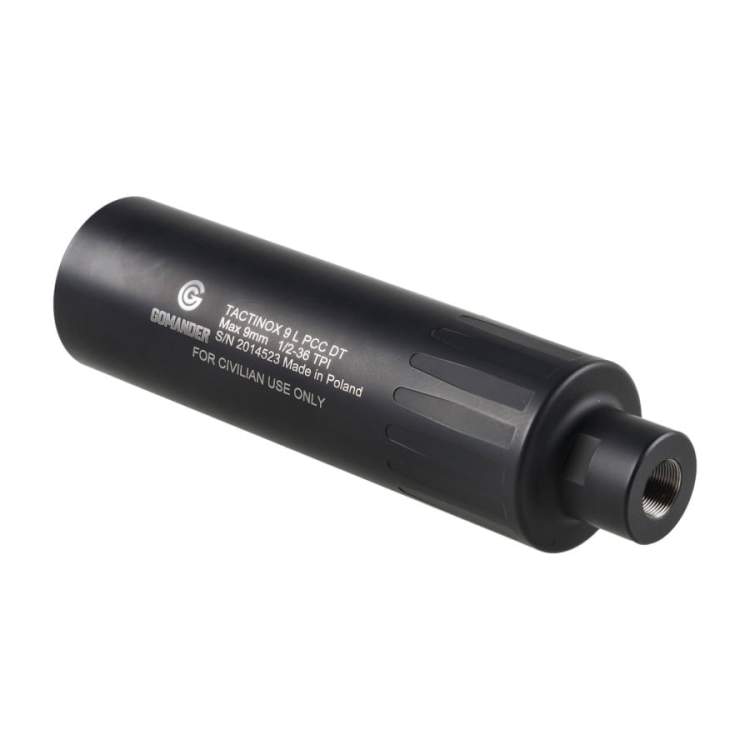 Tłumik do broni Gomander Tactinox DT 9L PCC 1/2x36 TPI