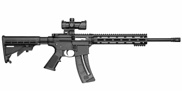 Karabinek Smith & Wesson M&P15-22 Sport 16.5" RED/GREEN DOT OPTIC - kal. .22 LR - Czarny (12722)