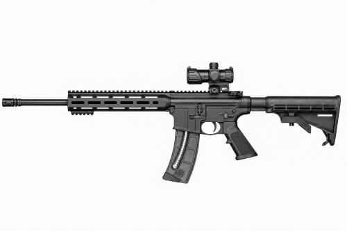 Karabinek Smith & Wesson M&P15-22 Sport 16.5" RED/GREEN DOT OPTIC - kal. .22 LR - Czarny (12722)