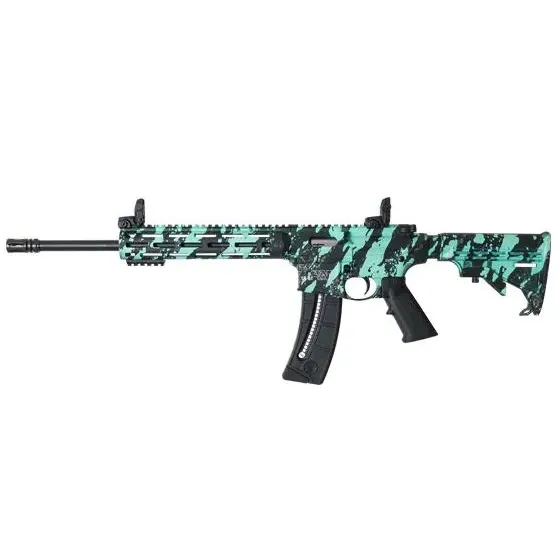 Karabinek Smith & Wesson M&P15-22 Sport 16.5" - kal. .22 LR - ROBIN'S EGG BLUE PLATINUM FINISH (12066)
