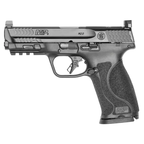 Pistolet Smith & Wesson M&P 9 M2.0 Full Size Optic Ready 4.25" Flat Trigger - 9x19mm - Czarny (13614)