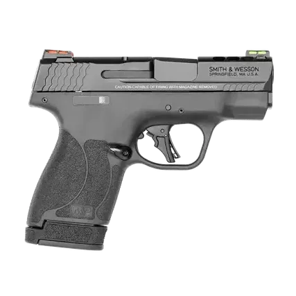 Pistolet Smith & Wesson M&P9 Shield Plus PERFORMANCE CENTER - 9x19mm - Czarny (13255) - THUMB SAFETY - EDC Kit