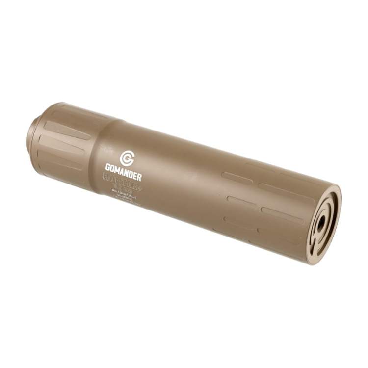 Tłumik do broni myśliwskiej Gomander Hunter II OB 8 mm M15x1 FDE