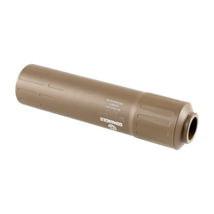 Tłumik do broni myśliwskiej Gomander Hunter II OB 8 mm M15x1 FDE