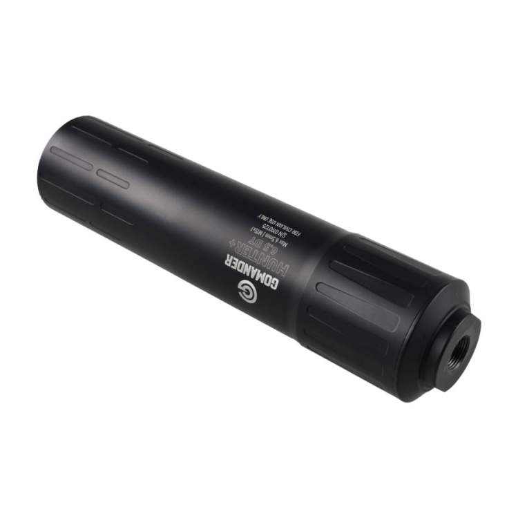 Tłumik do broni myśliwskiej Gomander Hunter 6,5 DT gen2 M15x1 czarny