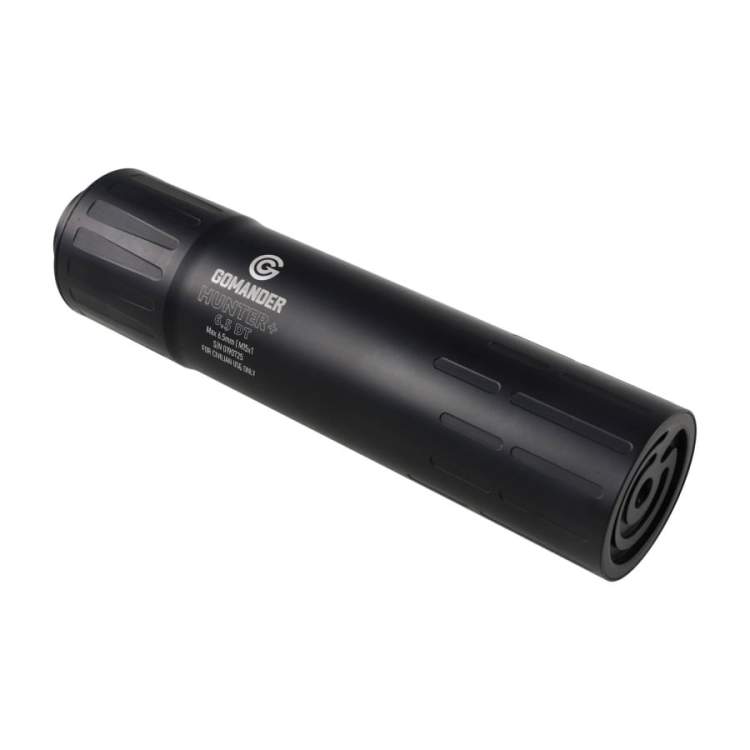 Tłumik do broni myśliwskiej Gomander Hunter 6,5 DT gen2 M15x1 czarny