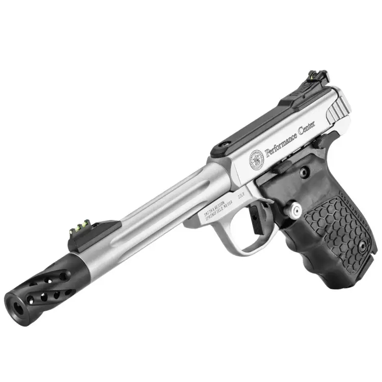 Pistolet Smith & Wesson SW22 VICTORY TARGET MODEL FIBER OPTIC SIGHTS - .22 LR (12078)