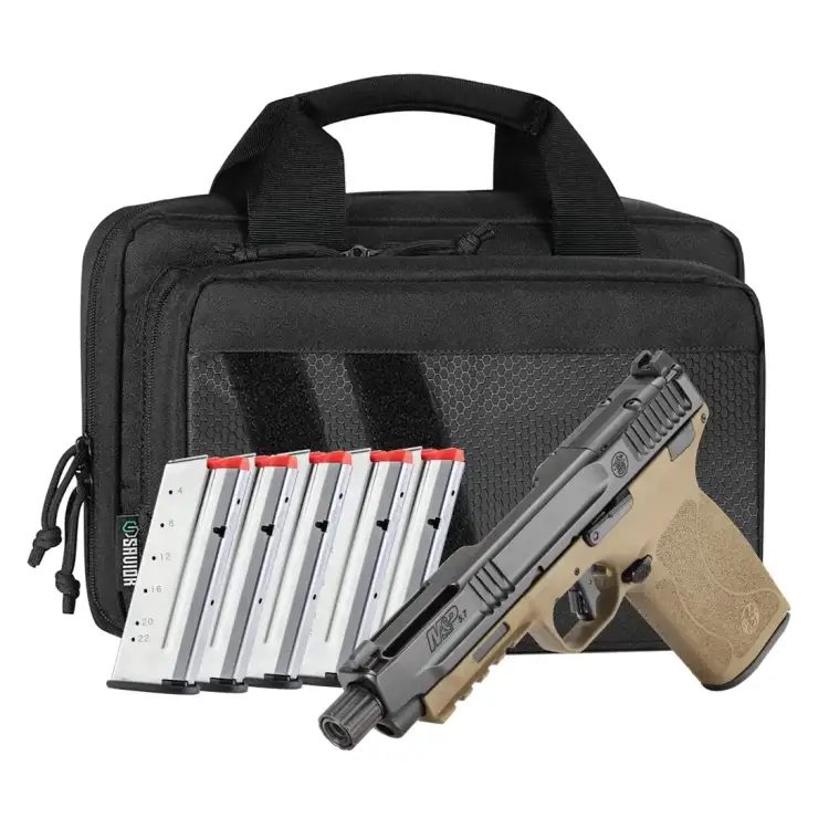 Pistolet Smith & Wesson M&P 5.7 Carry On Bundle - kal. 5,7×28 mm - Czarny/FDE (14751)