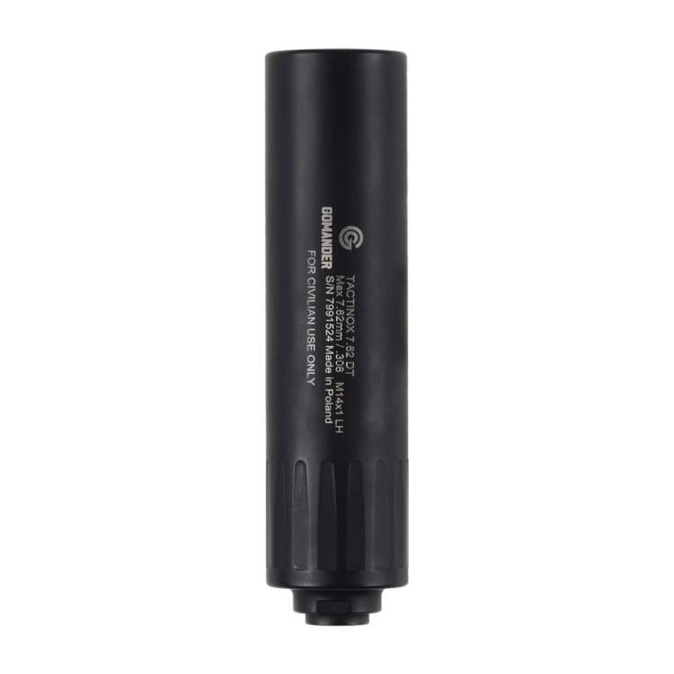 Tłumik do broni Gomander Tactinox DT 7,62 M14X1 LH Czarny