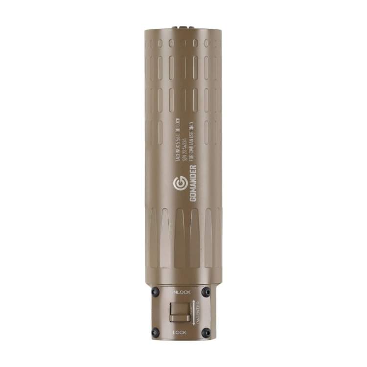 Tłumik do broni Gomander Tactinox L 5,56 mm QD-Lock M26x1,5 FDE