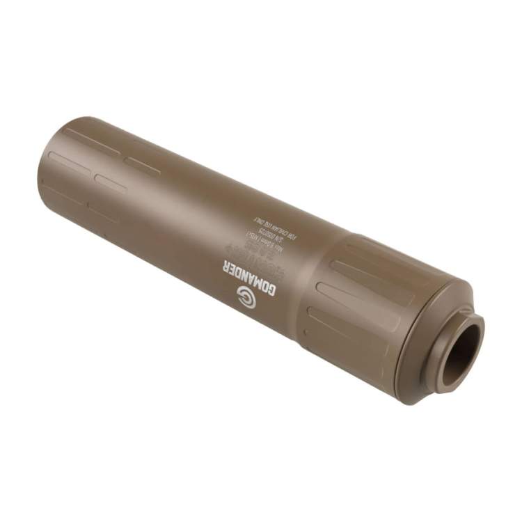 Tłumik do broni myśliwskiej Gomander Hunter II OB 8 mm M14x1 FDE