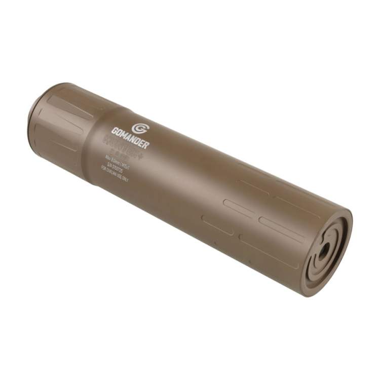 Tłumik do broni myśliwskiej Gomander Hunter II OB 8 mm M14x1 FDE