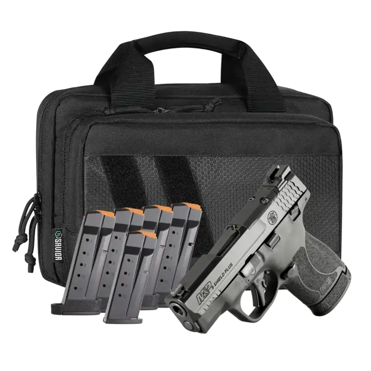 Pistolet Smith & Wesson M&P Shield Plus Optic Redy TS ZESTAW - 9x19mm - (14724)
