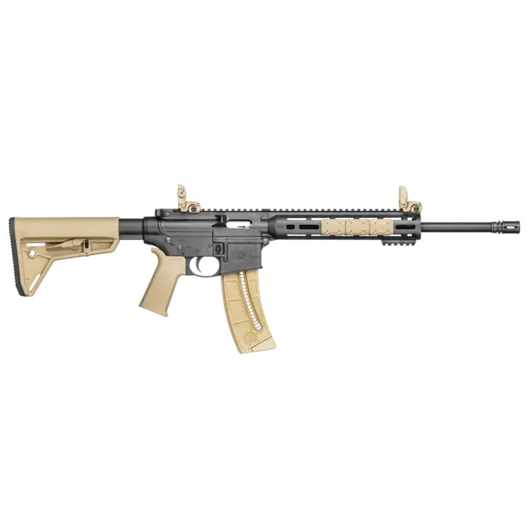 Karabinek Smith & Wesson M&P15-22 Sport MOE SL 16.5" - kal. .22 LR - Czarny/ FDE (10210)