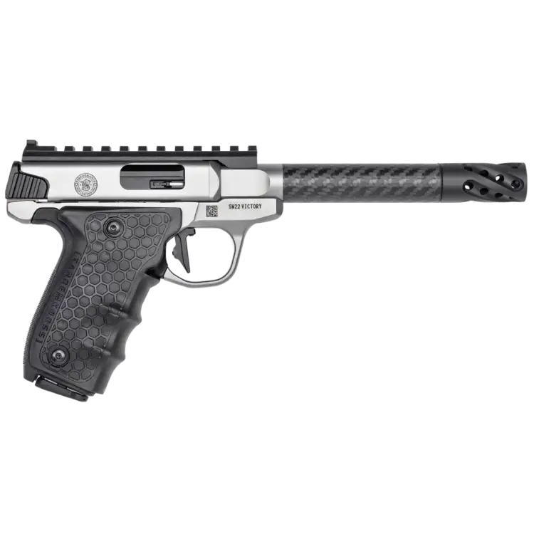 Pistolet Smith & Wesson SW22 VICTORY TARGET MODEL CARBON FIBER TARGET BARREL - .22 LR (12080)