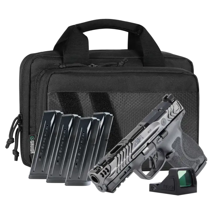 Zestaw Pistolet Smith & Wesson M&P 9 M2.0 Compact Carry Comp - Carry On Bundle - kal. 9x19 mm (14746)