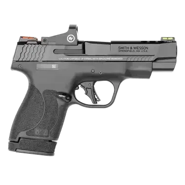 Pistolet Smith & Wesson M&P9 Shield Plus PERFORMANCE CENTER - 9x19mm - Czarny (13253) - CRIMSON TRACE PORTED