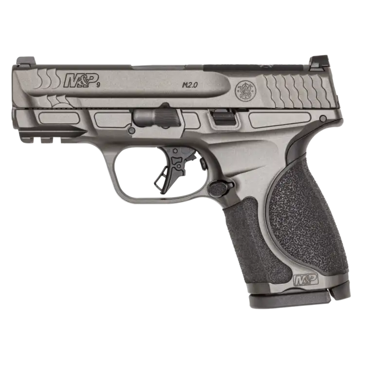 Pistolet Smith & Wesson M&P M2.0 Compact Metal - 9x19mm - Tungsten Gray (14102)