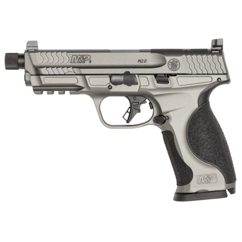 Pistolet Smith & Wesson M&P M2.0 Metal TB- 9x19mm - Tungsten Gray (14162)
