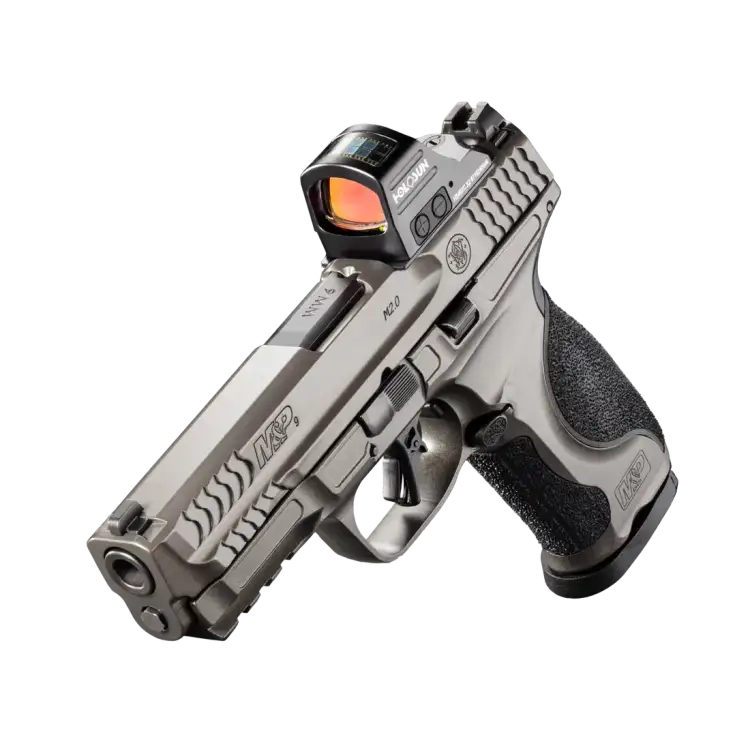 Pistolet Smith & Wesson M&P M2.0 Metal - 9x19mm - Tungsten Gray (13971) HOLOSUN HS407C