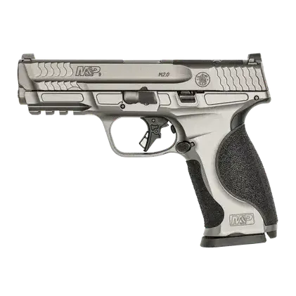 Pistolet Smith & Wesson M&P M2.0 Metal - 9x19mm - Tungsten Gray (13971) HOLOSUN HS407C