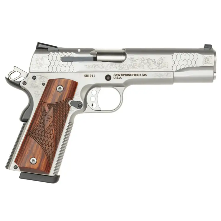 Pistolet Smith & Wesson Model 1911 Engraved - kal. .45 Auto - (10270)