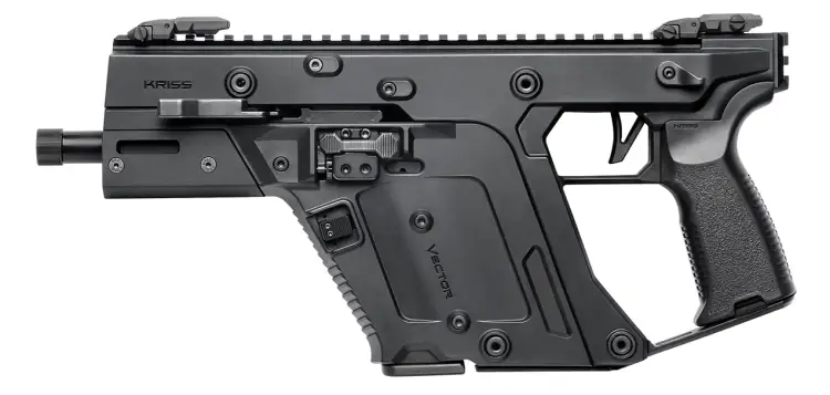 Karabinek KRISS Vector SDP Gen 3 5,5" kal. 9x19 mm - Czarny