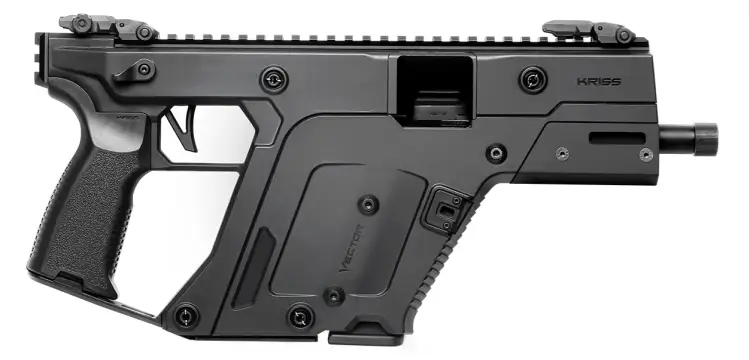 Karabinek KRISS Vector SDP Gen 3 5,5" kal. 9x19 mm - Czarny
