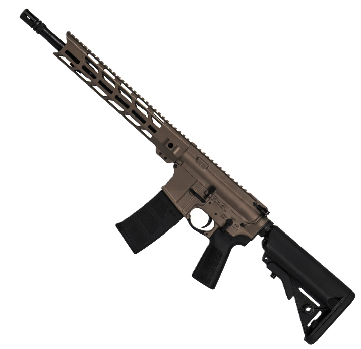 Karabinek CheyTac CT15F MIL STD 13,9" kal. 5,56x45 mm / .223 Rem - Patriot Brown