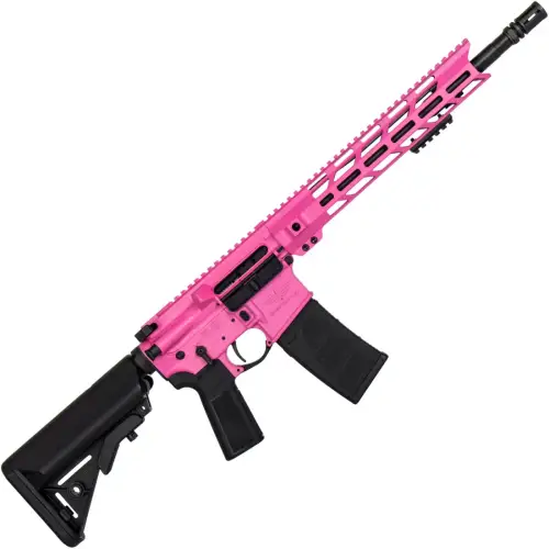 Karabinek CheyTac CT15FTIM UPGRADED 13,9" kal. 5,56x45 mm / .223 Rem - Prison Pink