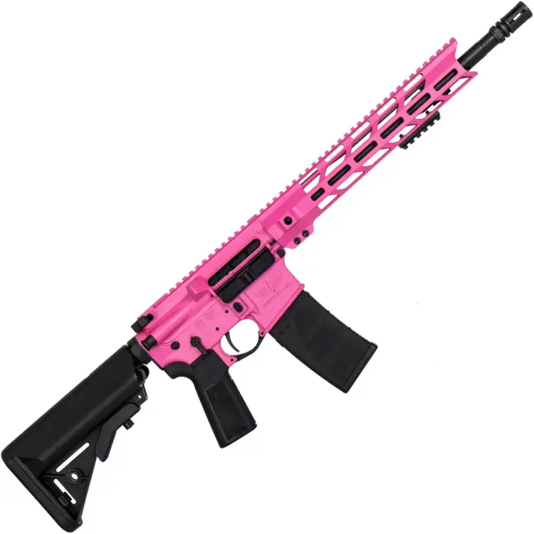 Karabinek CheyTac CT15FTIM UPGRADED 13,9" kal. 5,56x45 mm / .223 Rem - Prison Pink
