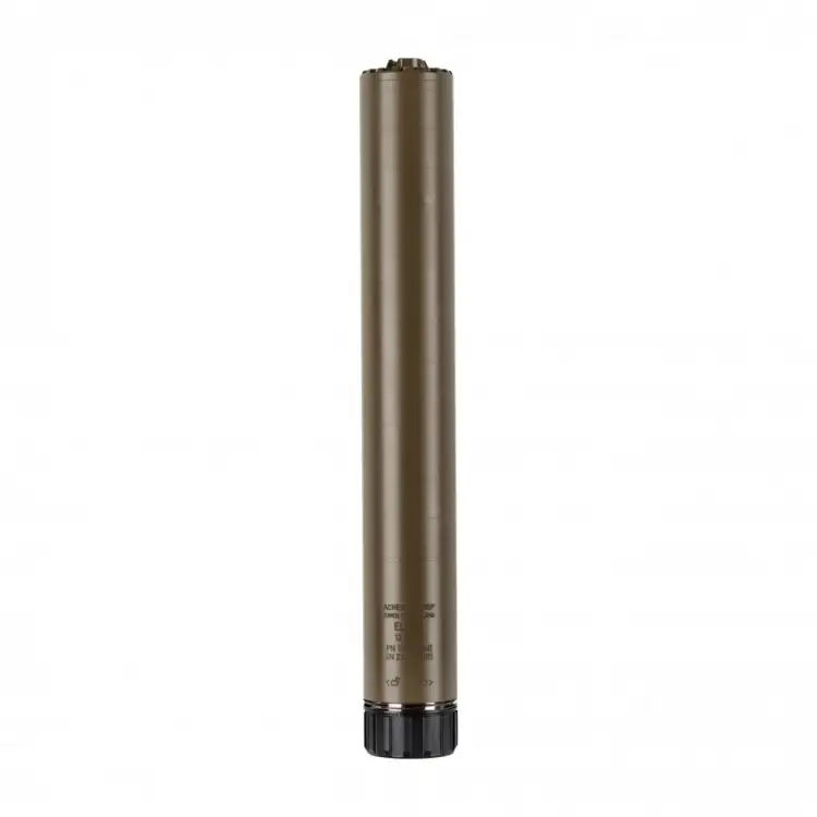 Tłumik do broni Acheron ELR E1 HexaLug XL 12,7 mm FDE