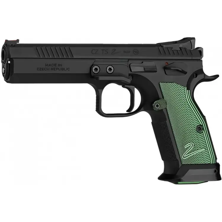 Pistolet CZ TS 2 RACING GREEN kal. 9x19 mm