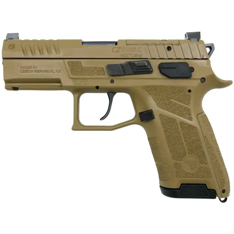 Pistolet CZ P-09 C Nocturne FDE kal. 9x19 mm