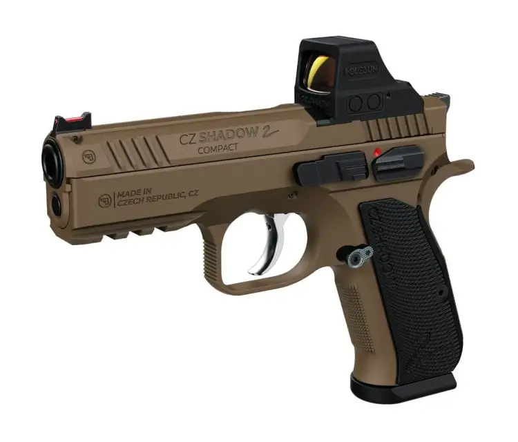 Pistolet CZ SHADOW 2 COMPACT HOLOSUN kal. 9x19 mm