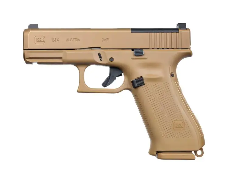 Pistolet Glock 19x Coyote MOS kal. 9x19mm