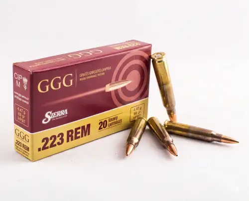 Amunicja GGG kal. 223 Rem HPBT GPR13 (69GRN) - 20 szt