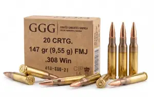 Amunicja GGG kal. 308Win FMJ GPX11 (147GRN) - 20 szt